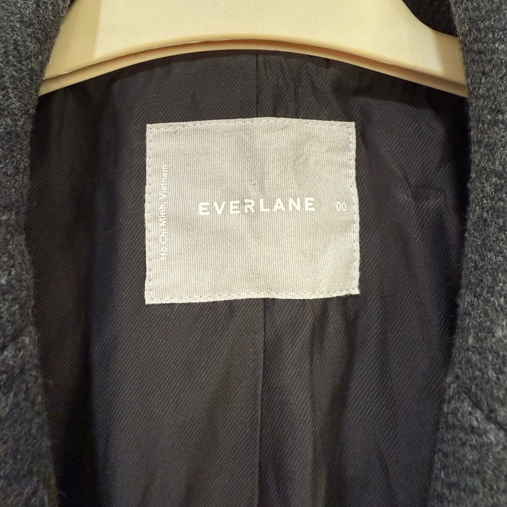 EVERLANE Italian reWool Overcoat - Picture 8 of 11